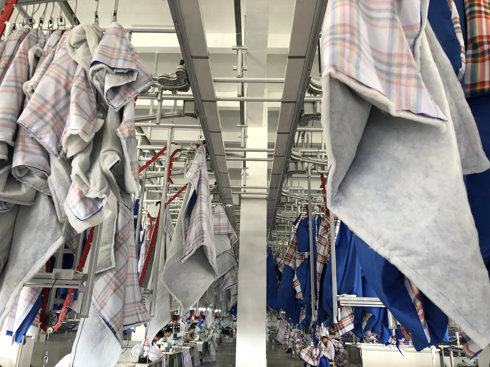 CleverMax hanger system, NewSega Home Textiles workshop
