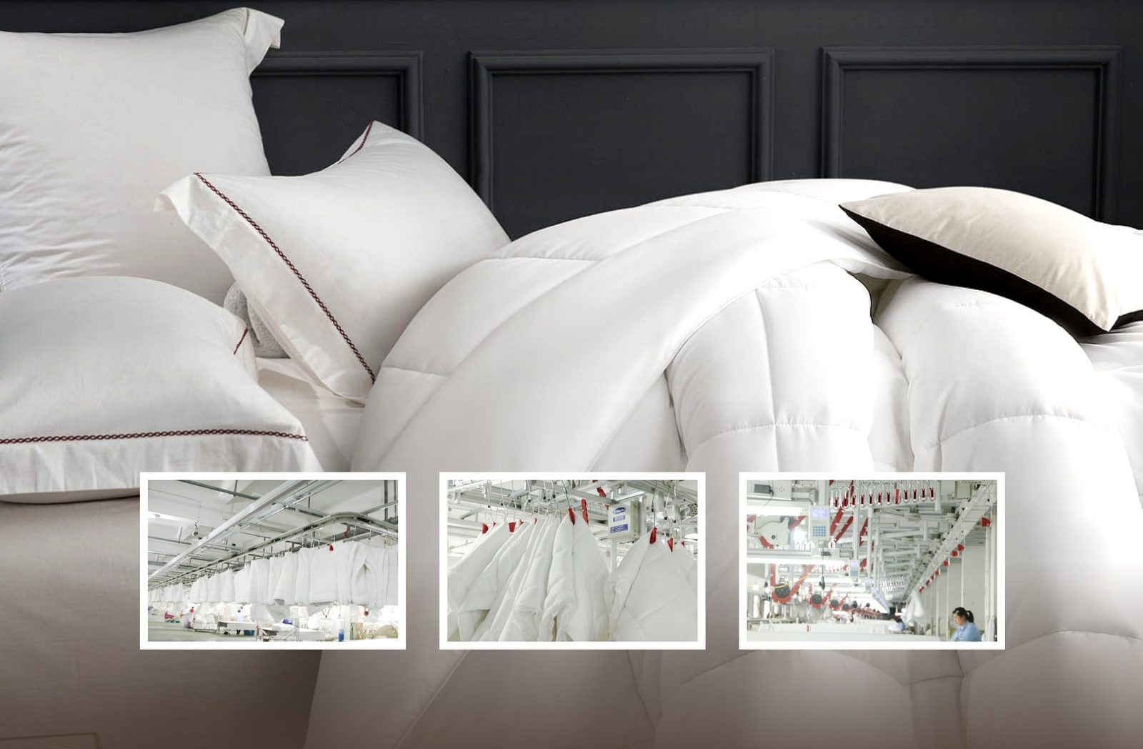 Duvets & Quilts — CleverMax hanger system application