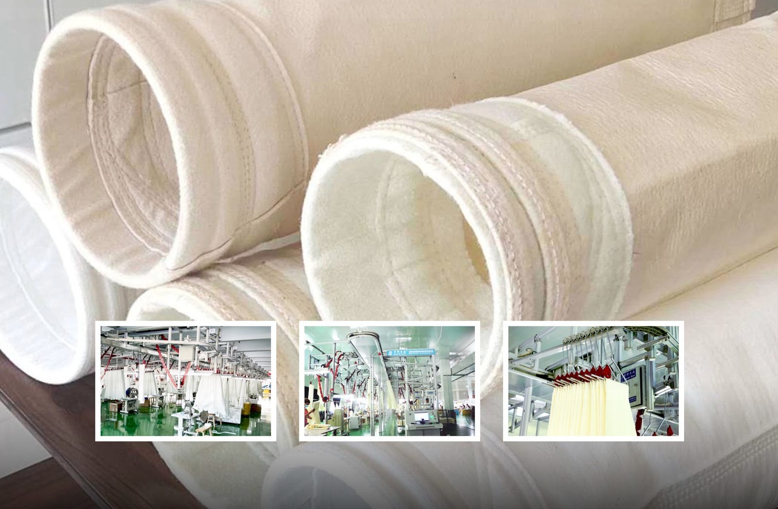 Home decor and industrial textile production with a CleverMax hanger system
